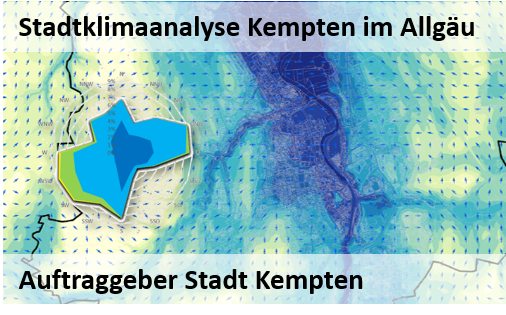 Stadtklimaanalyse Kempten im Allgäu 2020